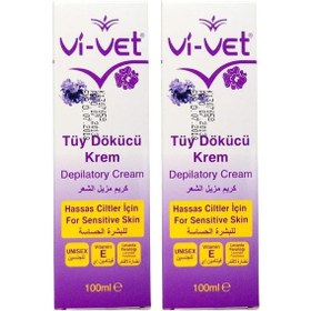Resim Vi-vet Tüy Dökücü Krem 100 Ml 2li Paket 