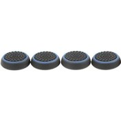 Resim Sony PS4 Playstasion 4 Analog Koruyucu Silikon Pad-Noktalı Mavi 