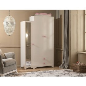 Resim Bdlp 059 Babysun 3 Kapılı 2 Çekmeceli Dolap Mavi 