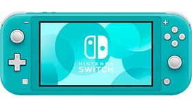 Resim Nintendo Switch Lite Konsol Turkuvaz 