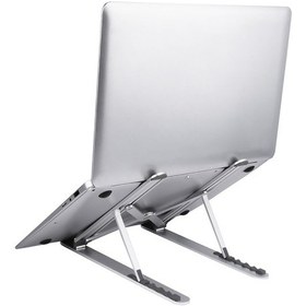 Resim Laptop Stand Apple Uyumlu MacBook Notebook Katlanabilir Metal Stand 
