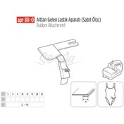 Resim Apr Apere Alttan Gelen Lastik Reçme Bağlantılı Aparat Ayarlı 30MM / Apr 80-0 