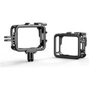 Resim Jeehugo Amagisn Insta360 Go 3 Kamera Korumalı Metal Kafes - Alüminyum Çerçeve, Soğuk Bot Arayüzü, Genişletilebilir Kenarlar Ve Silikon Kılıf 
