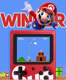 Resim Sup Atari Mini Video Oyun Konsolu 400 Oyunlu Gameboy Kırmızı 