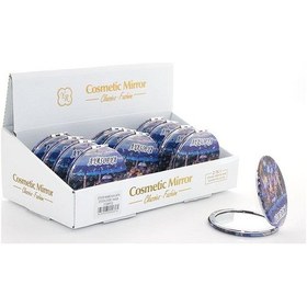 Resim Taşlı İstanbul Tasarımı El Aynası İnce Alk2924 Renkli 