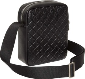 Resim Calvin Klein EMBLEM AOP EMBOSS REPORTER Erkek Siyah Omuz Çanta 