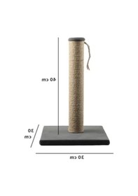 Resim Uzunluk 40 Cm Olan Gri Kedi Tırmalama Tahtası 