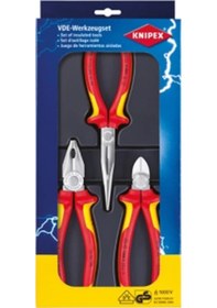 Resim Knipex 002012 3'Lü Pense Seti 