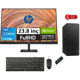 Resim Hp 290 Pro G9 Intel Core I7 13700 8gb 256GB SSD 4GB/GTX1650 23.8 Monitör Freedos Masaüstü Blgisayar 6624A8ET01+ZETTAUSBBELLEK 