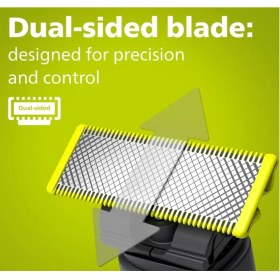 Resim Philips One Blade Yüz Ve Vücut Şekillendirici Qp-2824 Hibrit Traş Makinesi 