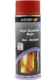 Resim Motip Isıya Dayanıklı Sprey Boya Kırmızı 300 C 