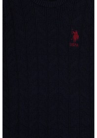 Resim U.s. Polo Assn. Erkek Çocuk Lacivert Kazak /triko 50315638-vr033 Lacivert 