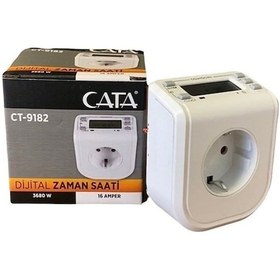 Resim Cata CT-9182 Dijital Zaman Saati 3500 W 