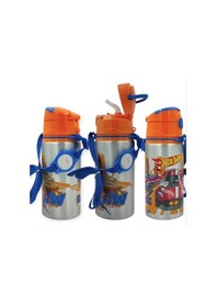Resim Kalem Çantası , Hot Wheels Korumalı Makas , Hot Wheels Alüminyum Matara Turuncu 