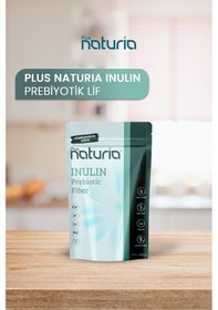 Resim Plus Naturia İnülin Prebiyotik Lif Vegan, Glutensiz, C Vitamini Takviyeli 400g 