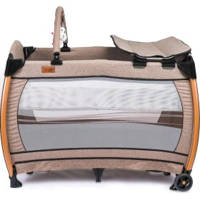 Resim Renklime Comfymax Power Park Yatak Oyun Parkı 70X110 - Wood Brown 