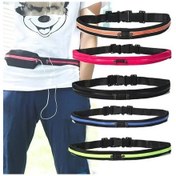 Resim Hightower Kadın Ve Erkek Koşu Bel Çantası - Blue Antihırsız Ayarlanabilir Telefon Cebi Koşu Bisiklet İçin Mavi 