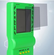 Resim Trendooze Yeşil Sunshine022 Retro Brick Taşınabilir Oyun Makinesi Çok Oyunlu El Konsolu 