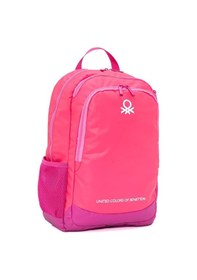 Resim United Colors Of Benetton Günlük Sırt Çantası - Okul Çantası 20878-1500 Pembe 