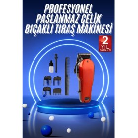 Resim Unısex Tıraş Makinesi Lazer Öncesi Kısaltma Paslanmaz Çelik - SA002G-6ESQI8 