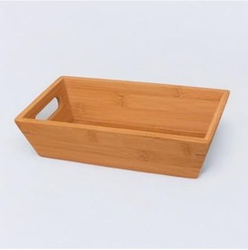 Resim Bambu Ekmek Sepeti 23x13x7cm, Evonox Bambu Ekmeklik, Bambu Ekmek Sunumluk Diğer 