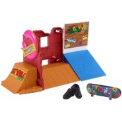 Resim Hot Wheels Skate Parmak Kaykay Macerasına Başlangıç Setleri HGT91-HGT92 