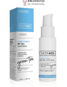 Resim Skin401 spf50+ hydra-fresh sunscreen nemlendirici & tazeleyici güneş kremi 50 ml 