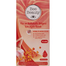 Resim Bee Beauty Yüz ve Koltuk Altı İçin Ağda Bandı 16'lı - Gratis 