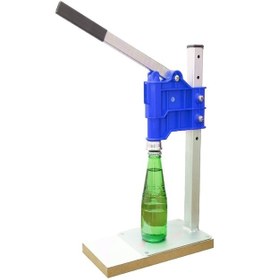 Resim Şişe Kapatma Aleti Soda Gazoz Kapağı Kapama Makinesi Mavi Kırmızı 