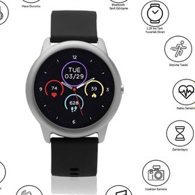 Resim Daniel Klein Akıllı Saat Android/ios Uyumlu Arama Konuşma Özellikli Mavi Silikon Kayışlı (türkçe) 