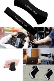 Resim TechnoStation Flourish Lama Yeni Nesil Nanotech Güçlü Yapıştırıcı Sabitleyici Tutucu Pad 