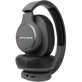 Resim SPRANGE SR-E1 BT/TF Kablosuz Kulaklık Siyah 