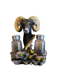 Resim Dekoratif Tuzluk Koç Figürü 