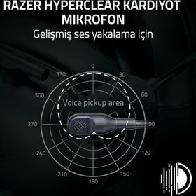 Resim Razer Blackshark V2 X (Xbox) - Xbox S|X konsolu için kablolu e-spor kulaklık (250g, kardioid mikrofon, 50mm sürücüler, pasif gürültü engelleme, 3,5mm konektör) Siyah 