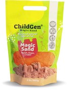 Resim ChildGen Refill Paket 907 GR Turuncu Doğal Kinetik Kum 
