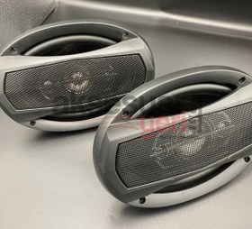 Resim Oval Kayık 85 Lik Hoparlör Kolon 2 Adet 800w Tweterli 