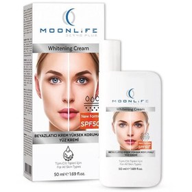 Resim Moon Life Dermo Plus Beyazlatıcı Kremi SPF50+50 ml 