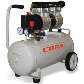 Resim Cora EWS24 1 Hp 8 Bar 24 LT Yağsız Sessiz Hava Kompresörü 