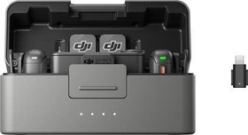 Resim DJI Mic 3 (2 TX + 1 RX + Charging Case) | DJI Türkiye Karacasulu Garantili | 
