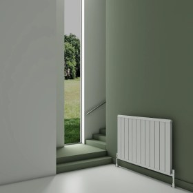 Resim Carisa Elite Alüminyum Radyatör 600 x 745 mm-10 Dilim Kumlu Beyaz 