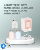 Resim shopwave 200 ml Tavşan Kulaklı Ultrasonik Hava Nemlendirici ve Gece Lambası 