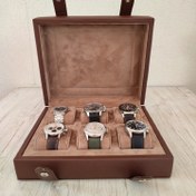 Resim Deri Saat Kutusu / Çoklu Saat Kutusu / Saat Saklama Kutusu / Luxury Watch Box / Watch Case / Watch Storage Box 