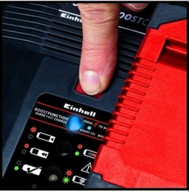 Resim Einhell 4512064 18V 6Ah Power-X-Boostcharger Hızlı Modlu Şarj Cihazı 