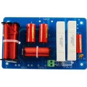 Resim 4-8ω 350W 6 Yollu Hoparlör Crossover Ses Filtresi Frekans Bölücü 
