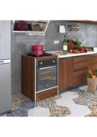 Resim Kenzlife Ankastre Modülü Kabini Helyum Cvz Fırın Ocak Dolabı 