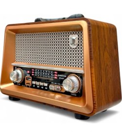 Resim Royal Trend Nostalji Ahşap Gerçek Radyo,bluetooth Özellikli Trend Nostaljik Radyo 