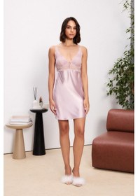 Resim Pierre Cardin 6'lı Rose Uzun Gecelik Sabahlık Set 6035 Rose 
