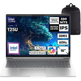 Resim HP EliteBook 660 G11 Ultra 5 125U 16 GB DDR5 RAM 512 GB SSD 16" WUXGA FreeDOS Notebook - S. Çantası 9C075EAHMF16 