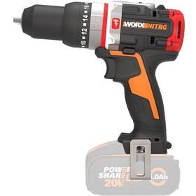 Resim Worx WX354.9 20 V Kömürsüz Aküsüz Profesyonel Darbeli Şarjlı Matkap 