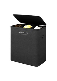 Resim Paloma 120l Üç Bölmeli Katlanabilir Kumaş Kirli Çamaşır Sepeti 